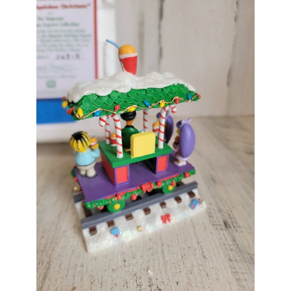 Hamilton Simpsons have a squishee Christmas kwik‎ e mart train apu Xmas vintage